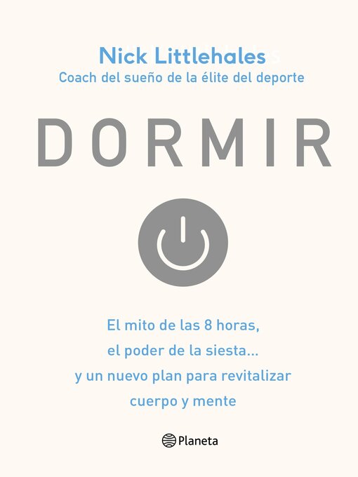 Cover image for Dormir